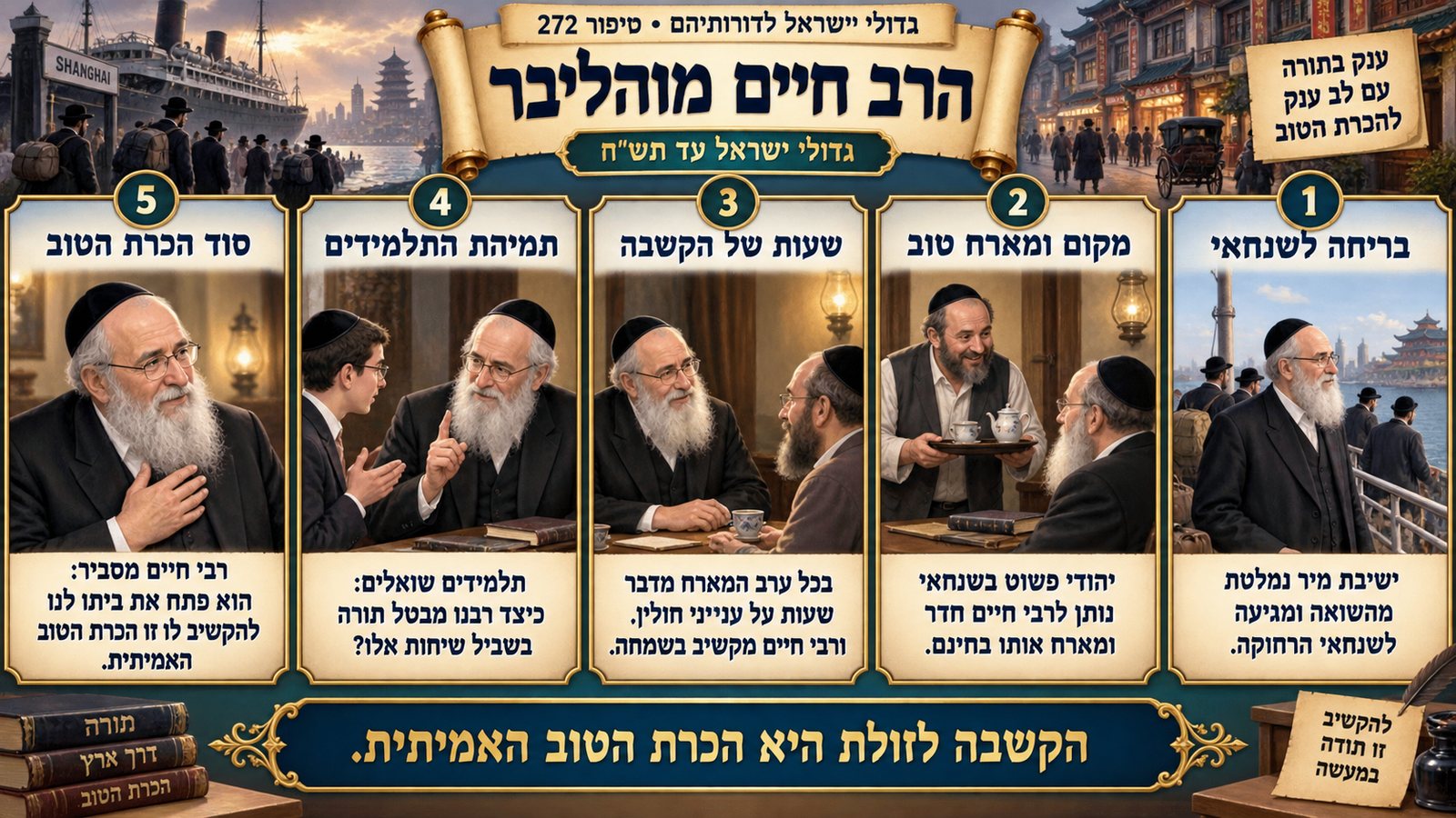 תמונת סיכום — גדולי ישראל עד תש"ח: הרב חיים מוהליבר